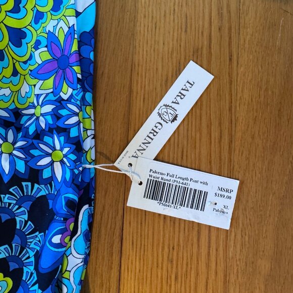 Tara Grinna  PALERMO Pants ~ Size XL ~ NWT ~ Retail $189 - Picture 2 of 4